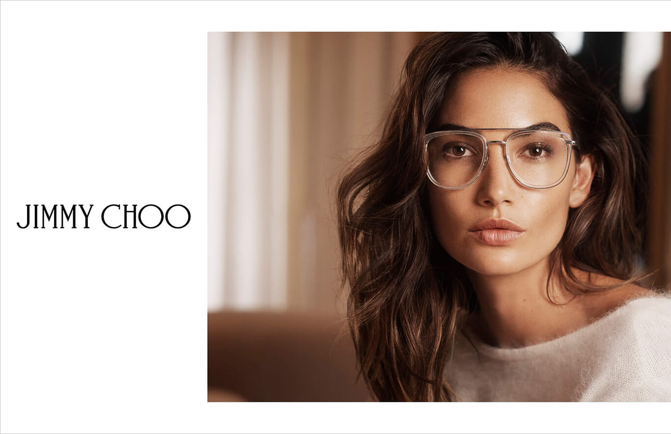 femme avec lunettes jimmy choo