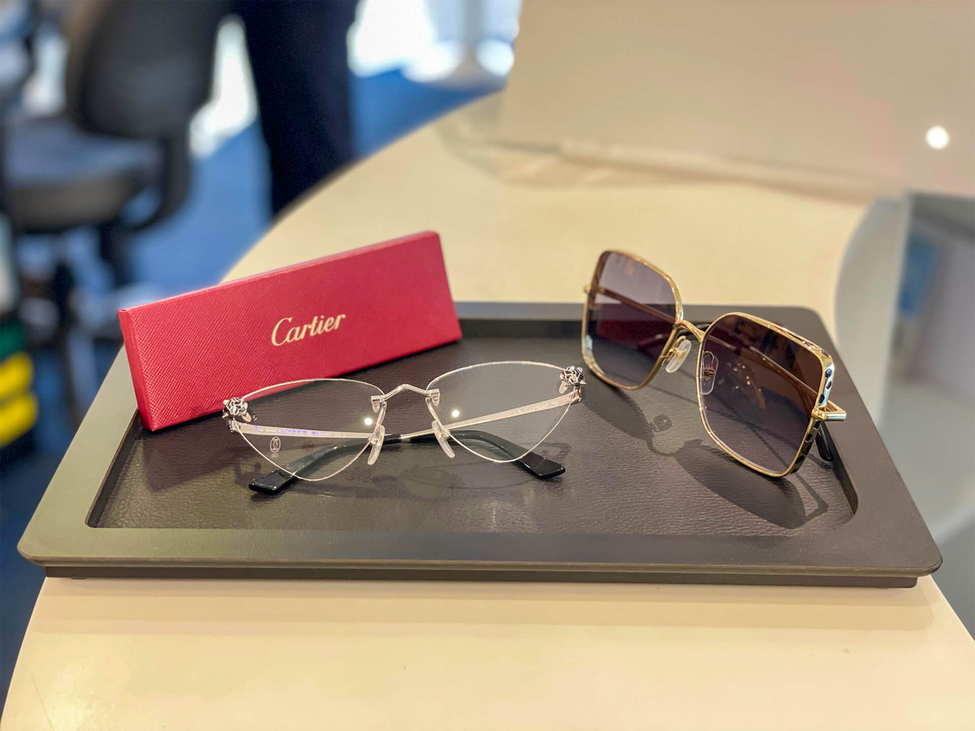 Authenticit&eacute; Cartier chez LuxOptica Ankorondrano